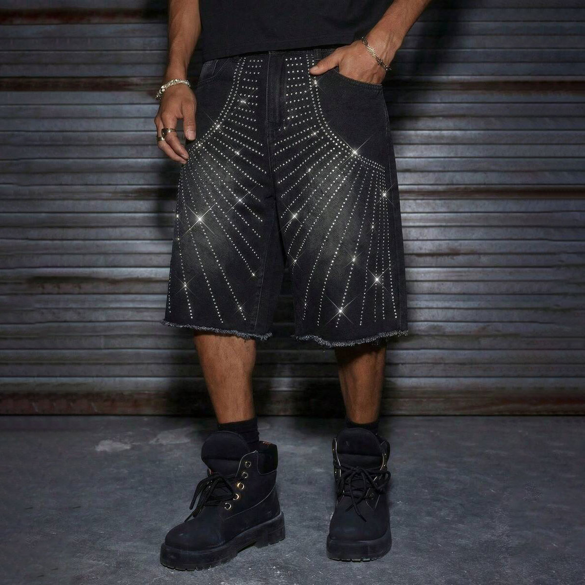 Unisex Unisex Outlaw Vale Forever Valley Jeans Shorts