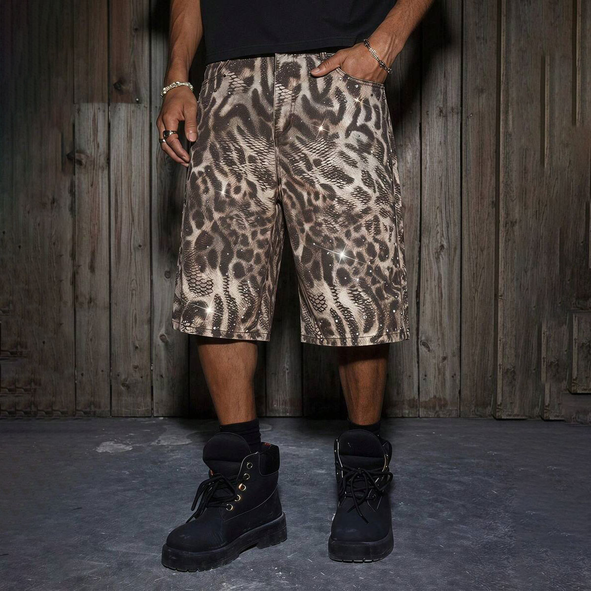 Unisex Unisex Outlaw Vale Forever Valley Jeans Shorts