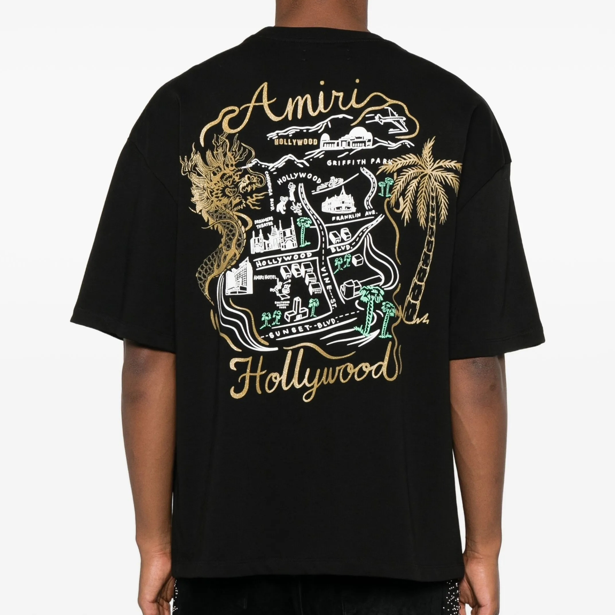 Unisex New Limited edition Amiri Tee T-Shirt Unisex