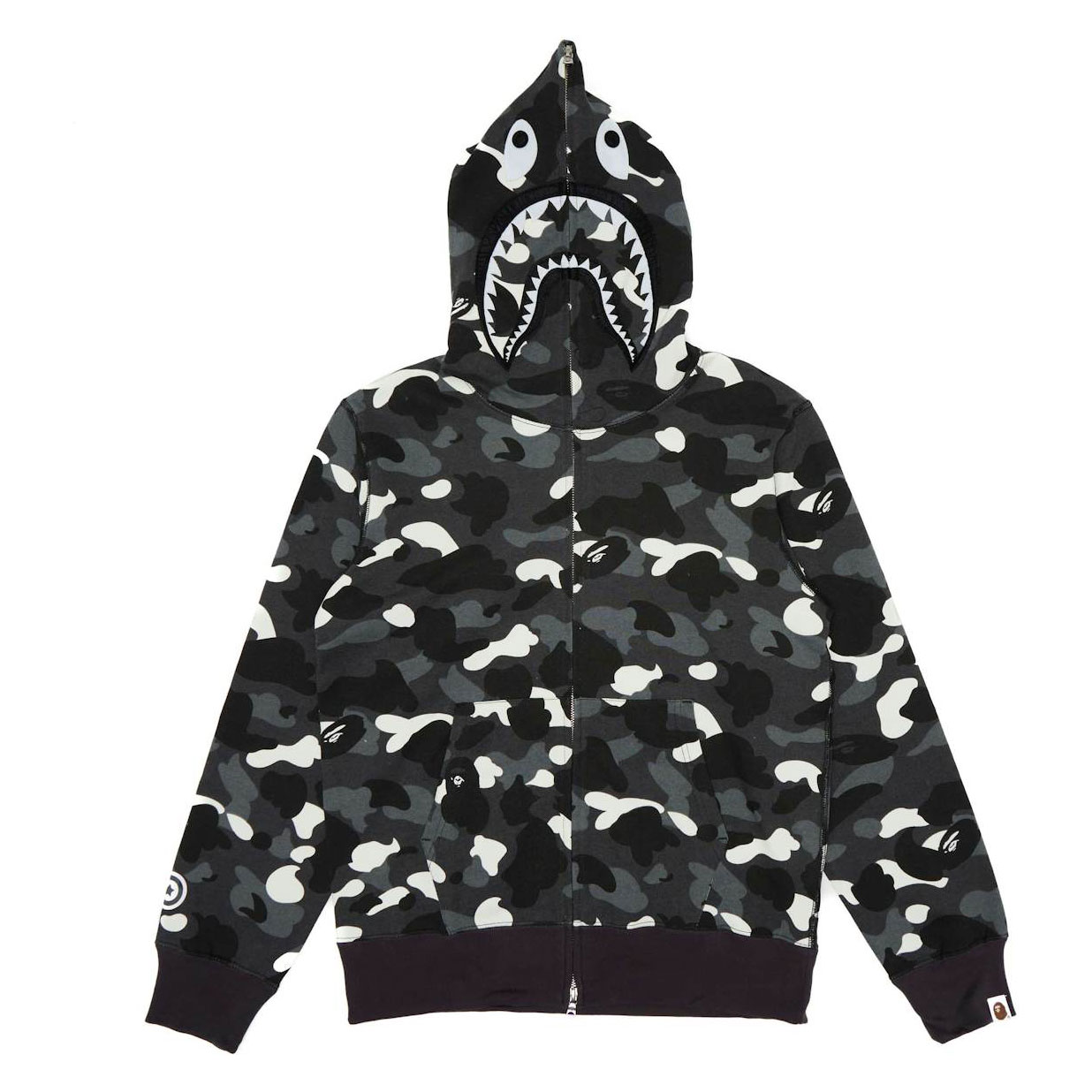 BAPE All Over Graphic Zip Hoodie Just Dropped A Bathing Ape