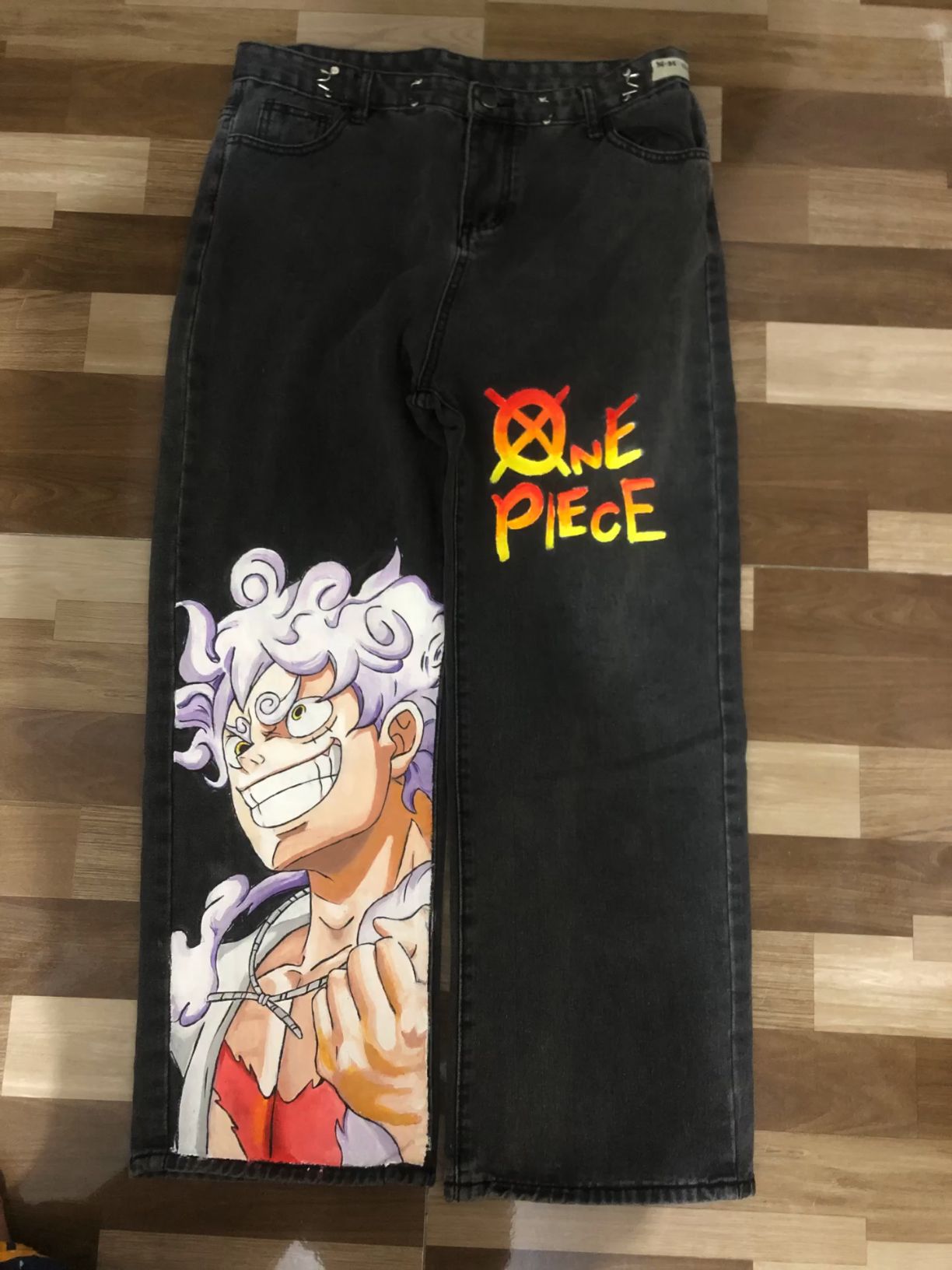 Custom Anime Jeans Graphic Denim Trousers