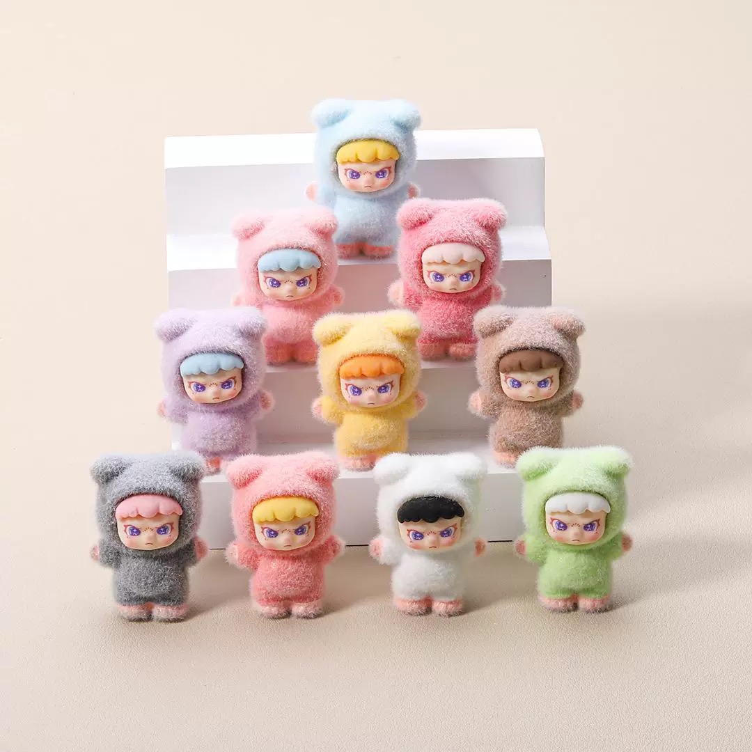 Cute soft rabbit 6+3  Guaranteed to open 20 pcs