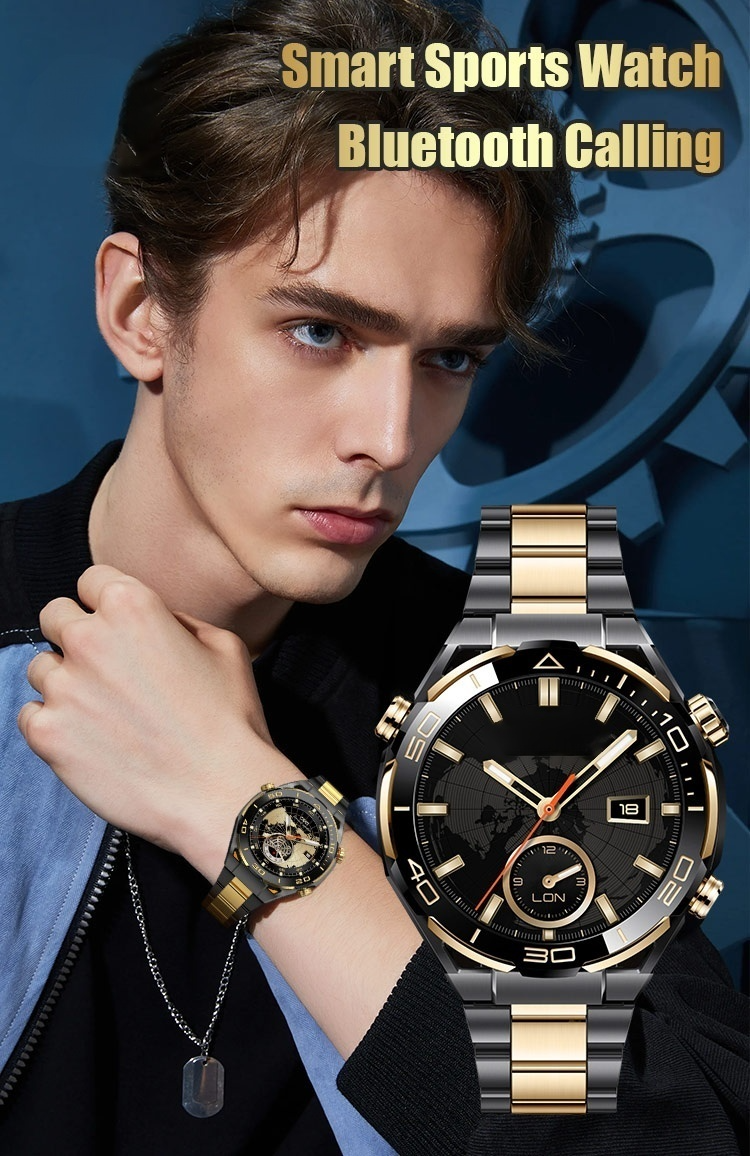Smart Sports Watch with Bluetooth Call Function