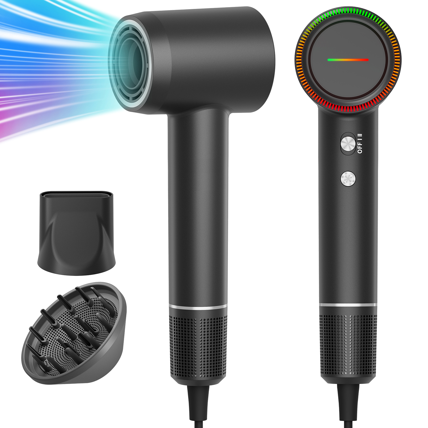 Frisour - High Speed HairDryer - Gray