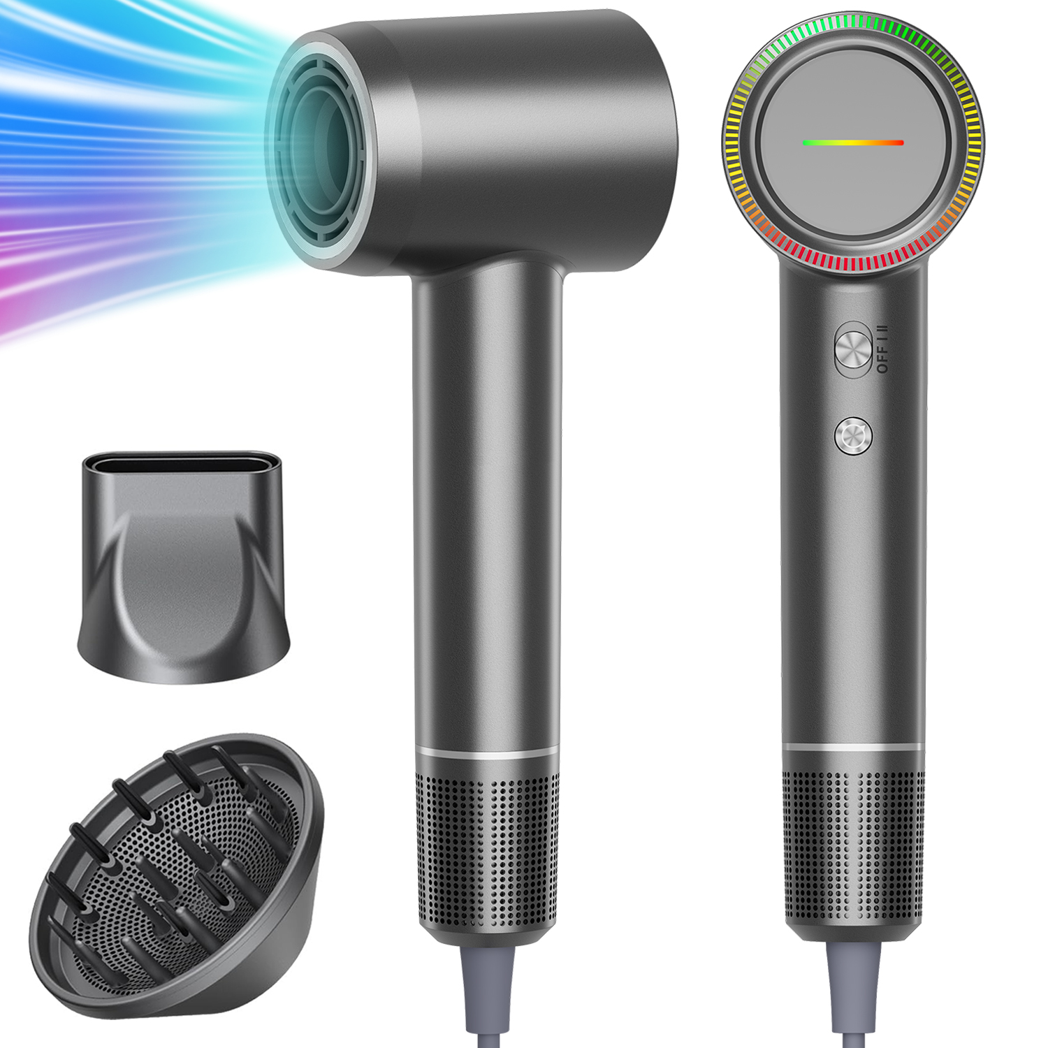 Frisour - High Speed HairDryer - Gray