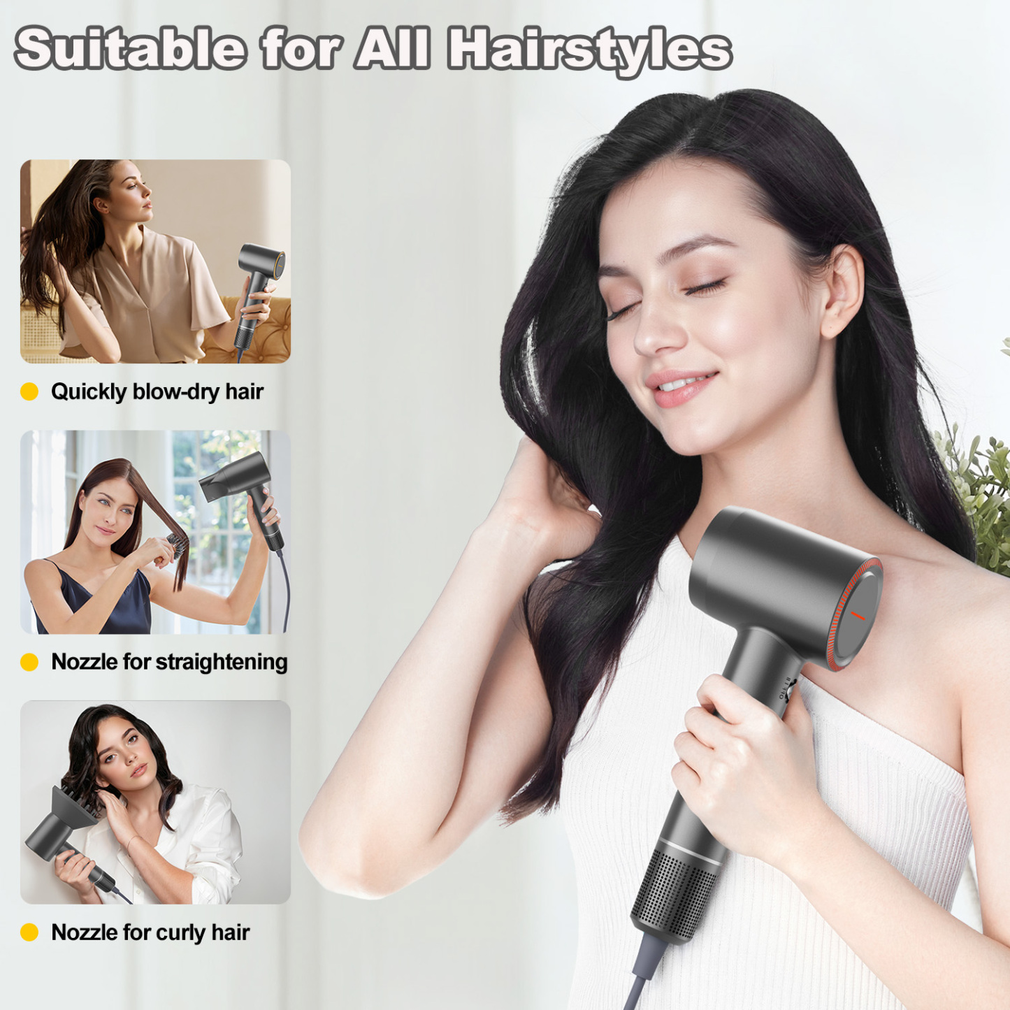 Frisour - High Speed HairDryer - Gray