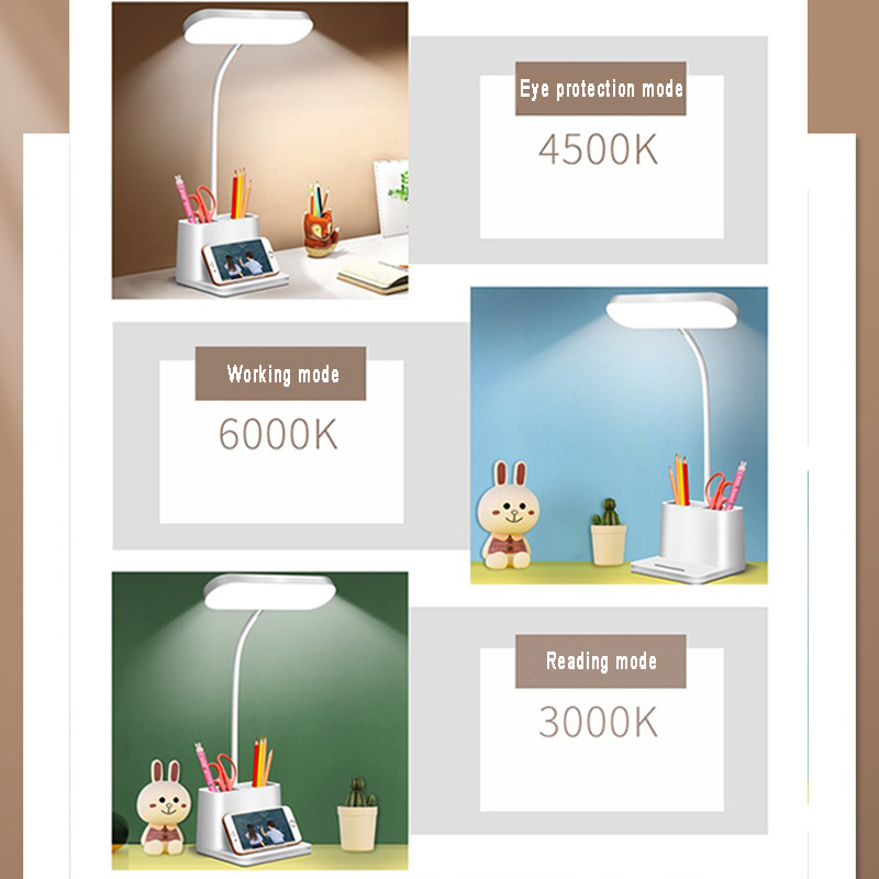 Desk Lamp Kids With Pen Holder