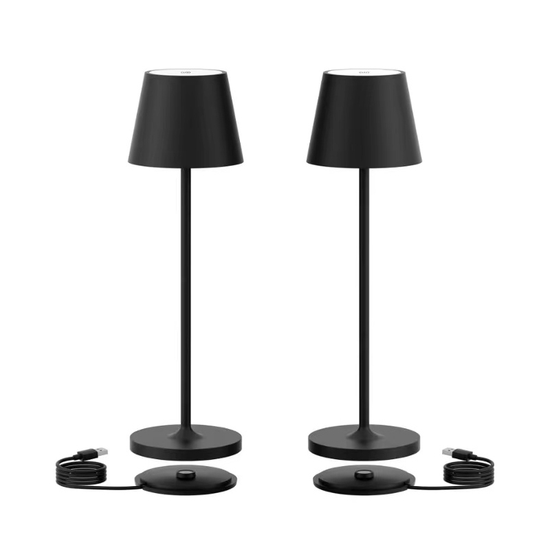 Cordless Table Lamp LED Desk lamp,5000mAh Rechargeable Touch Night Light Wireless Minimalist Design for/Restaurant/Bedroom/Bars/Outdoor Party/Camping/Coffee Shop