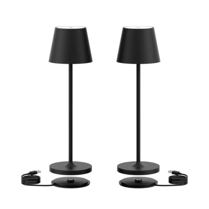 Cordless Table Lamp LED Desk lamp,5000mAh Rechargeable Touch Night Light Wireless Minimalist Design for/Restaurant/Bedroom/Bars/Outdoor Party/Camping/Coffee Shop