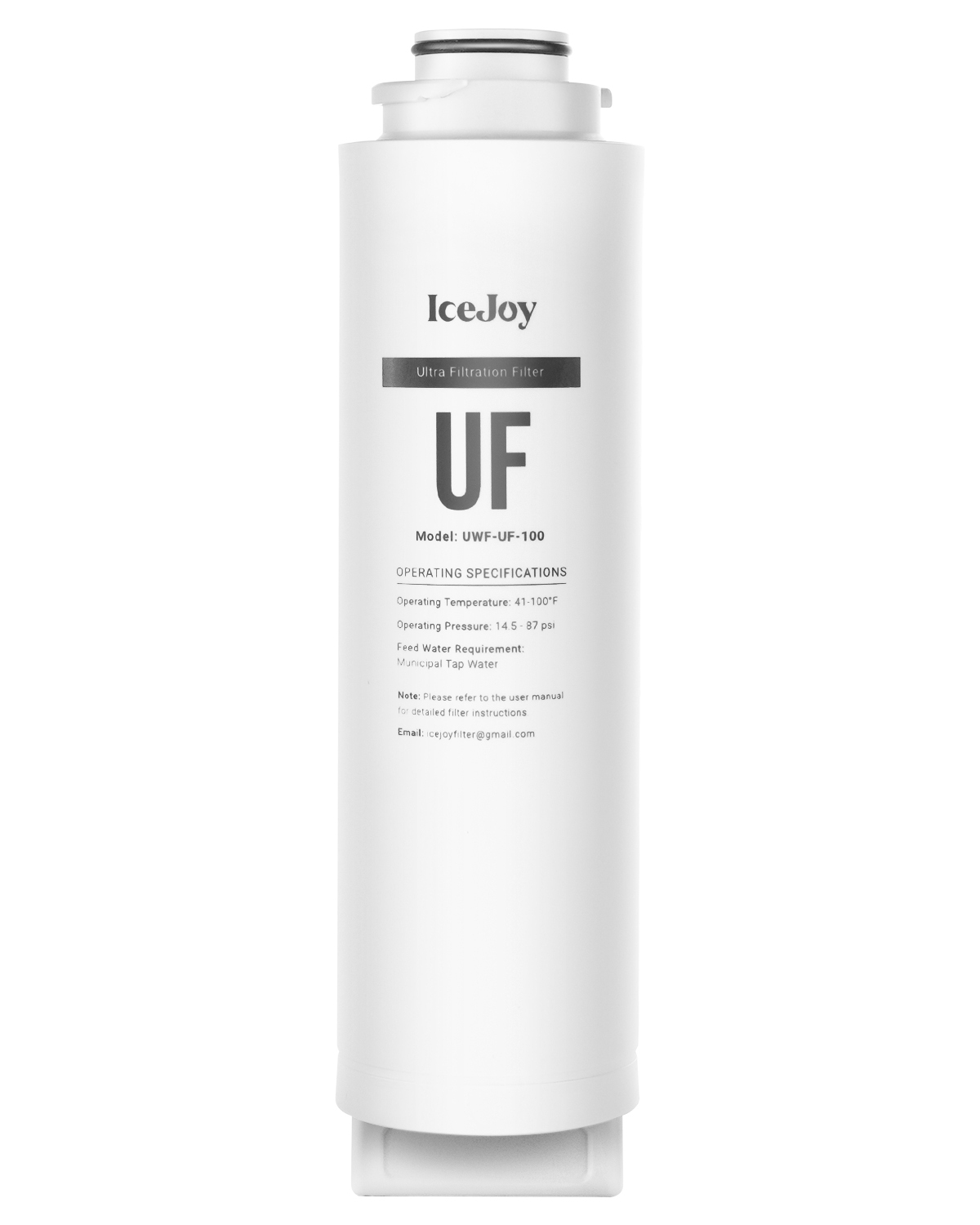 Ultra-Filtration Under Sink Water Filter System, 0.01 Micron Precision, High Capacity 4000 Gallons