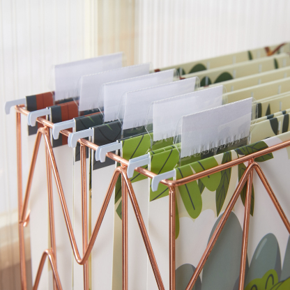 Y YOMA 6 Pack Decorative Hanging File Folders Letter Size for Children Cute Hanging Folder File Folder Organizer for Filing Cabinet Office Home with 1/5-Cut Adjustable Tabs, 3 Cute Animal Design