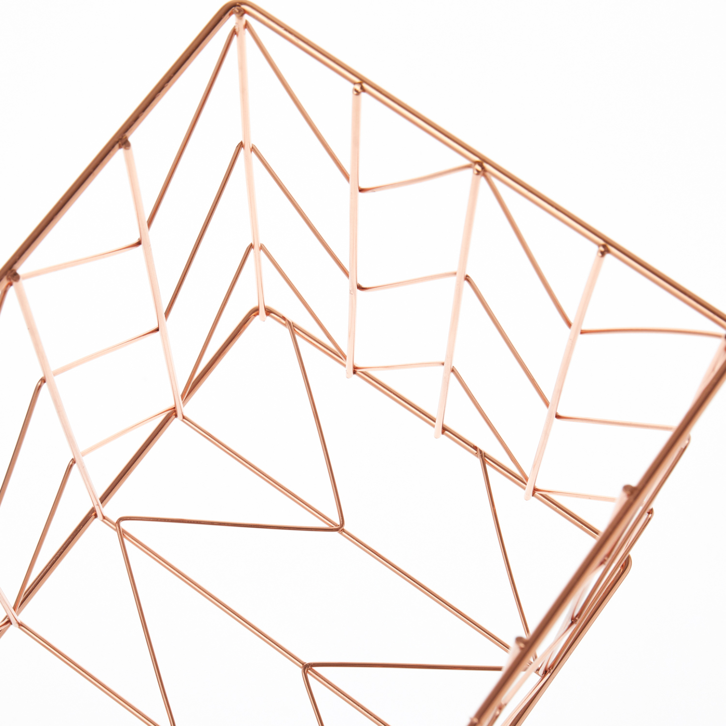 Y YOMA 1 Pack Rose Gold Hanging File Folder Organizer Letter Size Metal File Kit File Folder Filing Basket for Desk Home Office Classroom Supplies