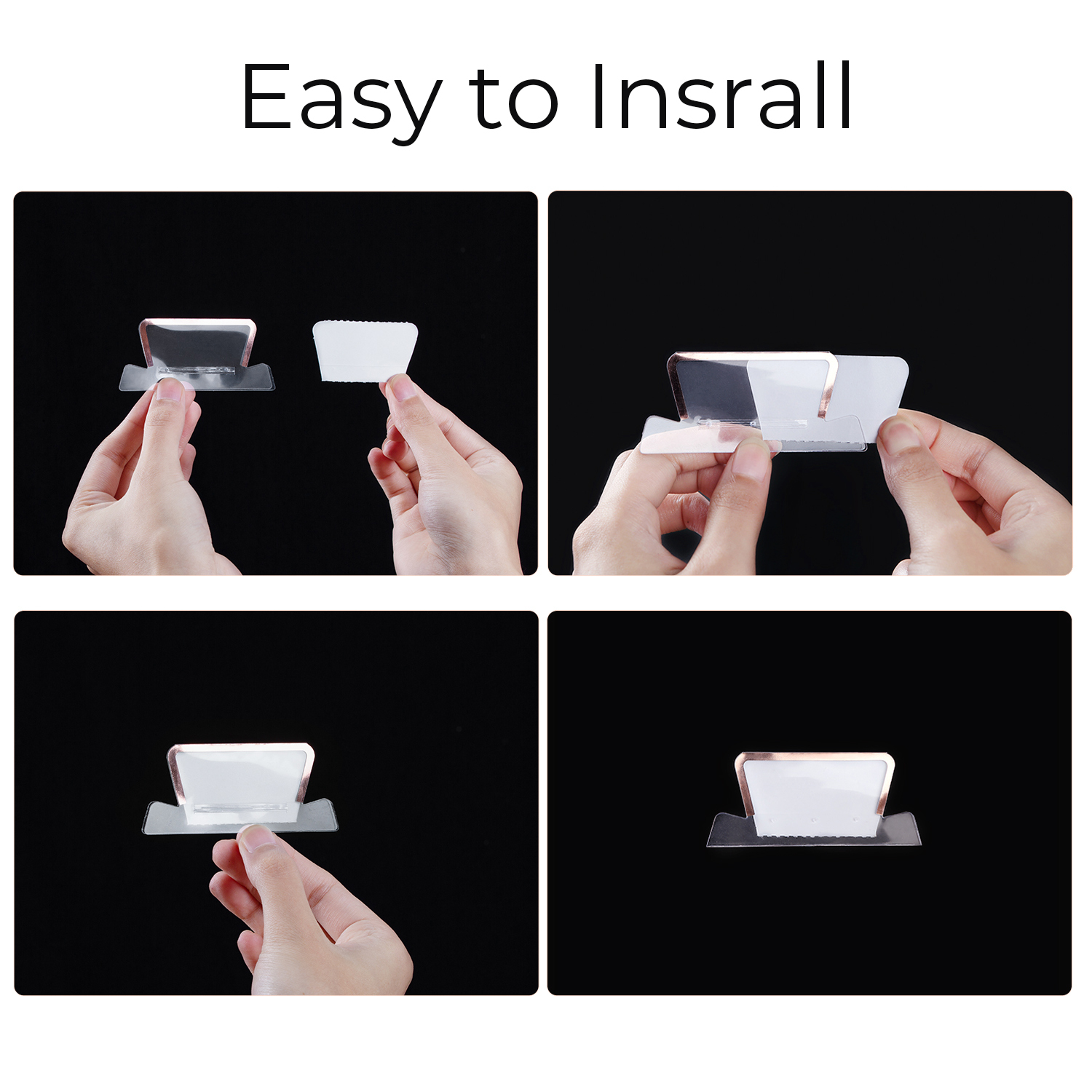 Y YOMA 12 Pack Plastic Hanging File Folder Tabs with Inserts Decorative Tab for Hanging File Folders 1/5-Cut Adjustable Tabs Office Supplies Suitable for Letter Size, Legal Size, A4 folder, Black