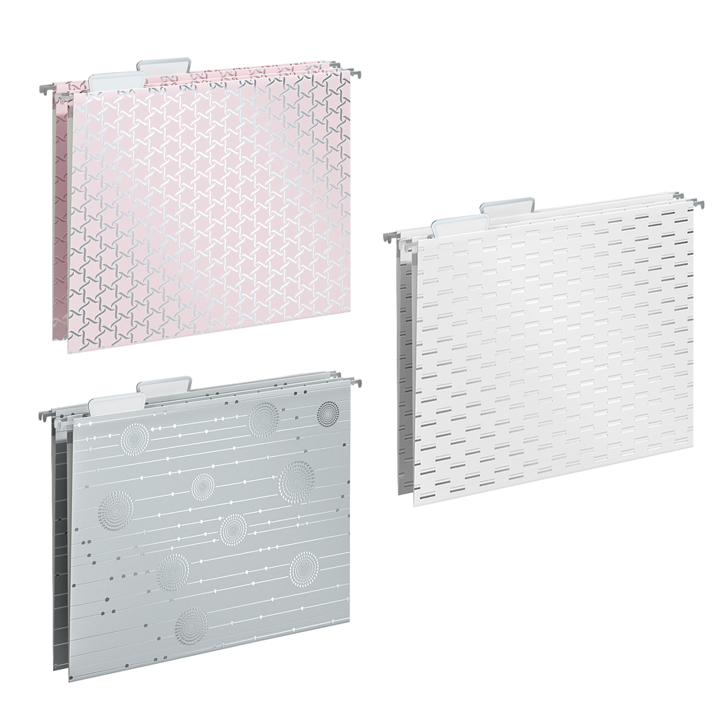 Y YOMA 12 Pack Decorative Hanging File Folders Letter Size File Folder