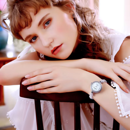 ROCOSJEWE Brand Ladies Mermaid Niche Small Dial Designer Bracelet Watches Ladies Watches Waterproof Quartz Women's Watches S2020
