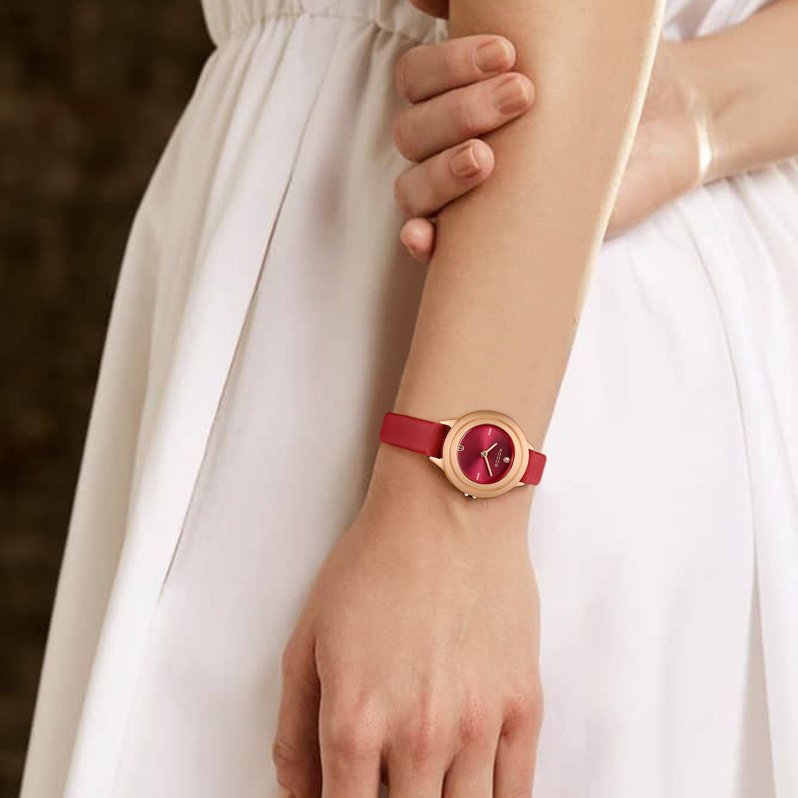 ROCOCJEWE Star Series Double-sided Detachable DIY Women's Watch R0236