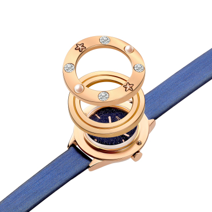 ROCOCJEWE Star Series Double-sided Detachable DIY Women's Watch R0236