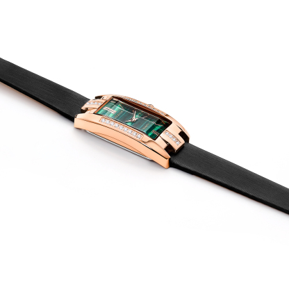 ROCOSJEWE Women's Wristwatch Quartz Square Watch with Red Dial Beautiful Jewelry Mini Analog Ladies Watch R0209