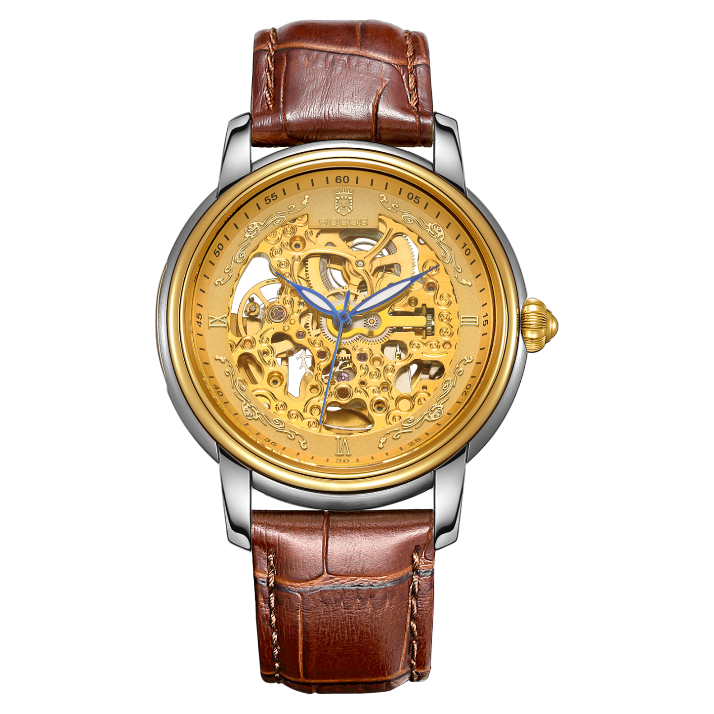 ROCOSJEWE Men's Automatic Mechanical Watches Fashion Luxury Men's Watc