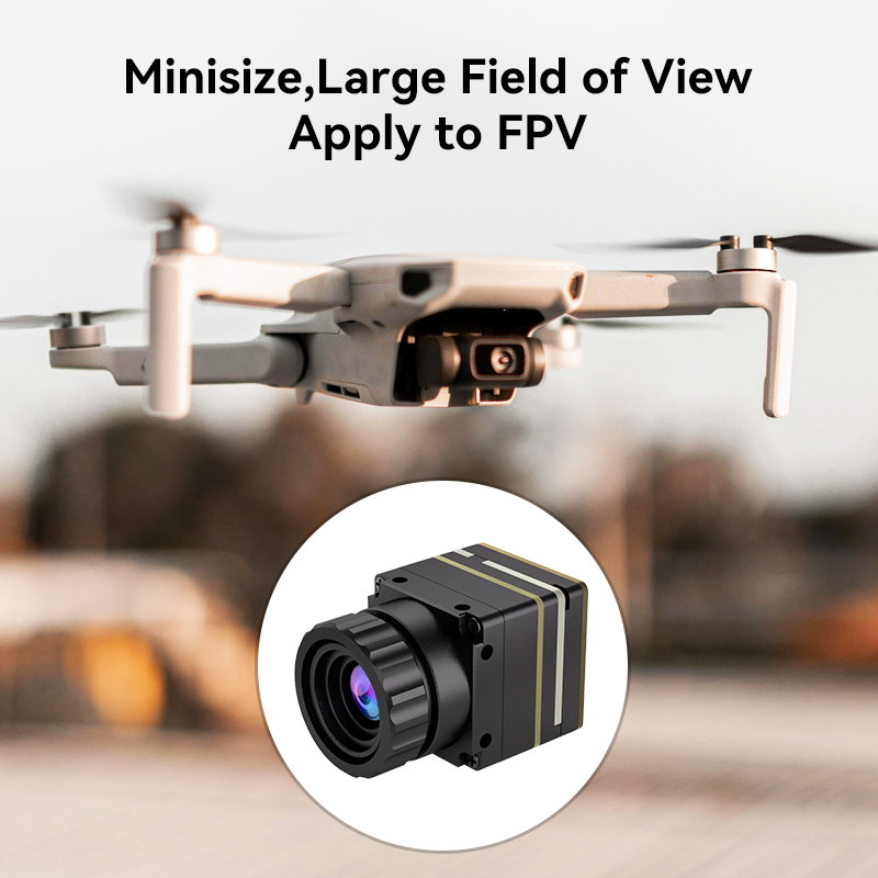 Fpv Thermal Camera 384*288 with USB Resolution 640*512 Infrared Thermal For FPV Drone Camera Night Vision Camera 256*192
