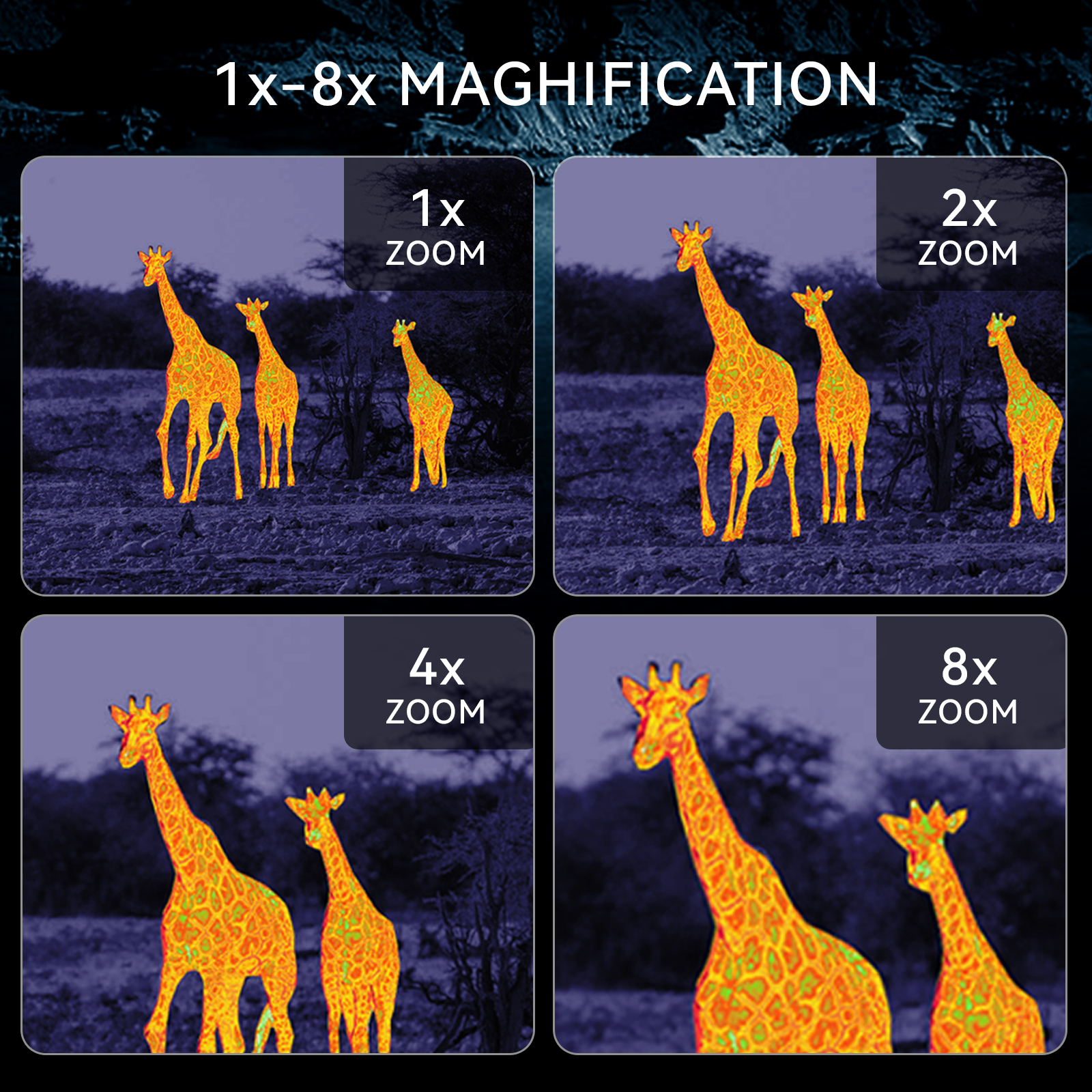 Handheld 640*512 Thermal Monocular Sight 640x512 Resolution 15/19/25mm Focal Length Night Vision Thermal Monocular Scope