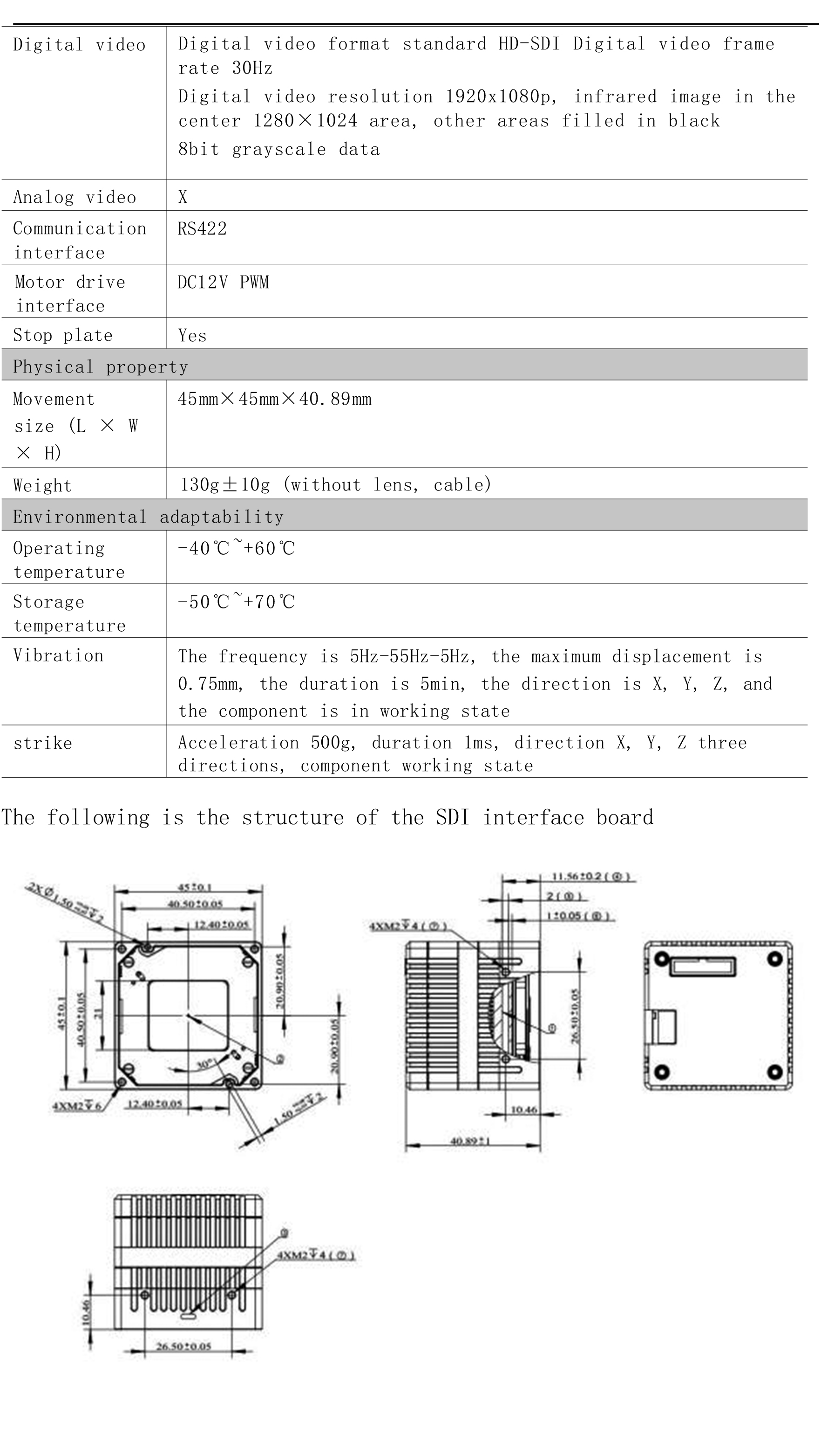 Uncooled FPV Thermal Camera for FPV Drone Analog Wave Infrared Camera 1280*1024 thermal imaging camera supports Night Vision