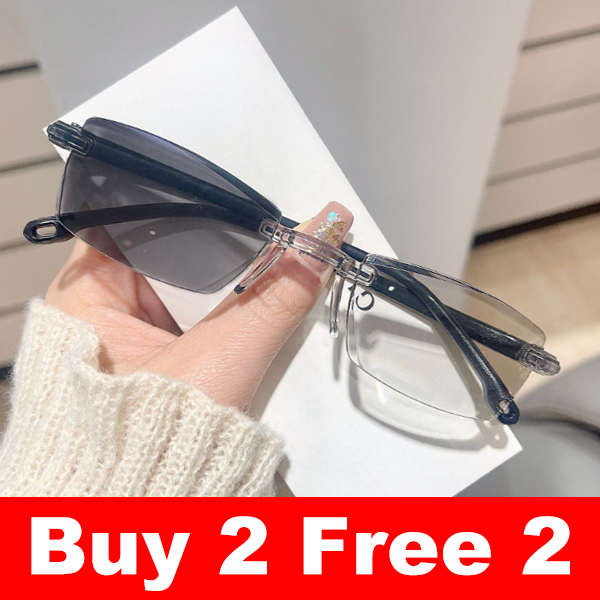 Color-changing anti-blue light reading glasses