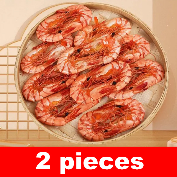 [Low-fat and high-protein] Freshly grilled and ready-to-eat large nine-section dried shrimps