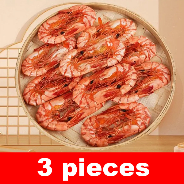 [Low-fat and high-protein] Freshly grilled and ready-to-eat large nine-section dried shrimps