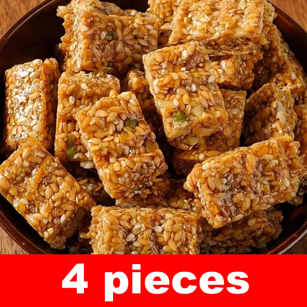 [0 sucrose high fiber] flax seed walnut crisps