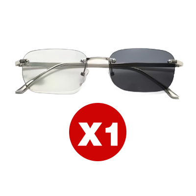 [Suitable for all ages] Frameless progressive multifocal reading glasses