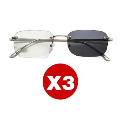 [Suitable for all ages] Frameless progressive multifocal reading glasses