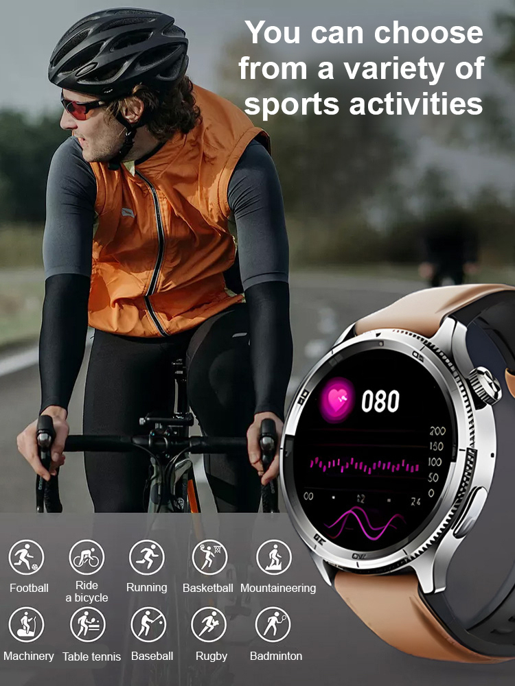 Multifunctional Blood Pressure and Blood Glucose Monitoring Watch