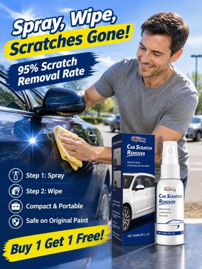 🚗Instantly erases scratches in 3 seconds and restores your car's showroom shine for 10 years! ⭐⭐⭐⭐⭐ 4.9/5 Average Rating (Based on 12,500+ Verified Reviews)