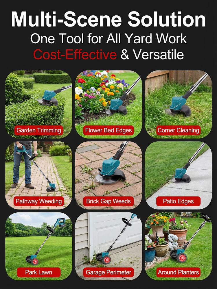 Foldable Lithium Battery Weed Remover