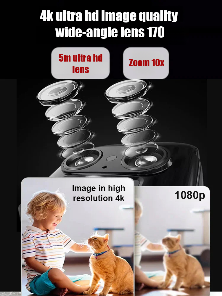 5G Wireless Remote Monitoring Camera