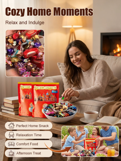 Russian imported mixed chocolate candies