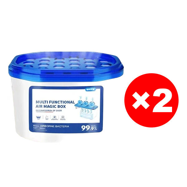 [Dust-free for the whole family 365 days a year] Multifunctional dust-removing box
