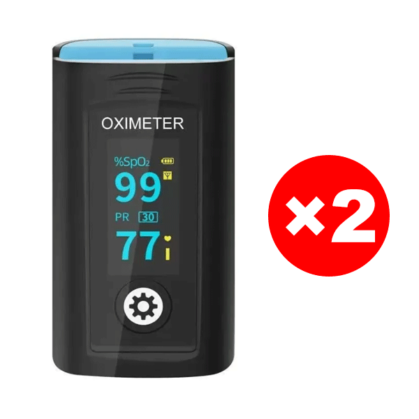 Home-use finger clip blood oxygen tester