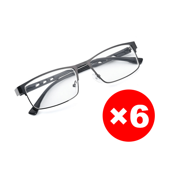 Crystal automatic zoom anti-blue light photochromic reading glasses