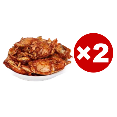 [Freshly Caught Deep-Sea Crab with Plenty of Meat] Spicy Crispy Ready-to-Eat Baby Crabs