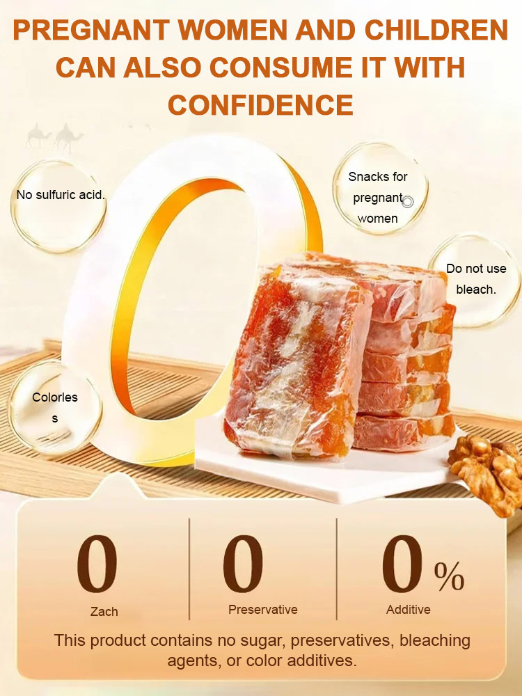 【No Added Sugar】Persimmon Cake with Walnuts