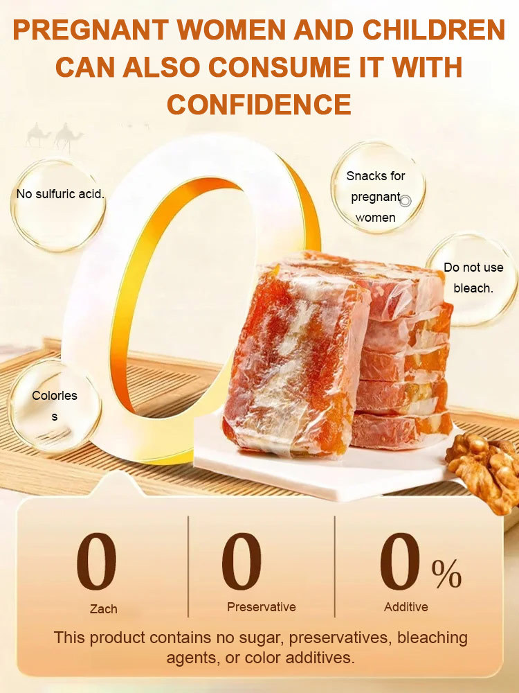 【No Added Sugar】Persimmon Cake with Walnuts