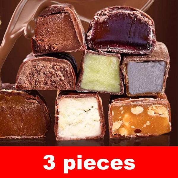 Russian style mixed chocolate candy