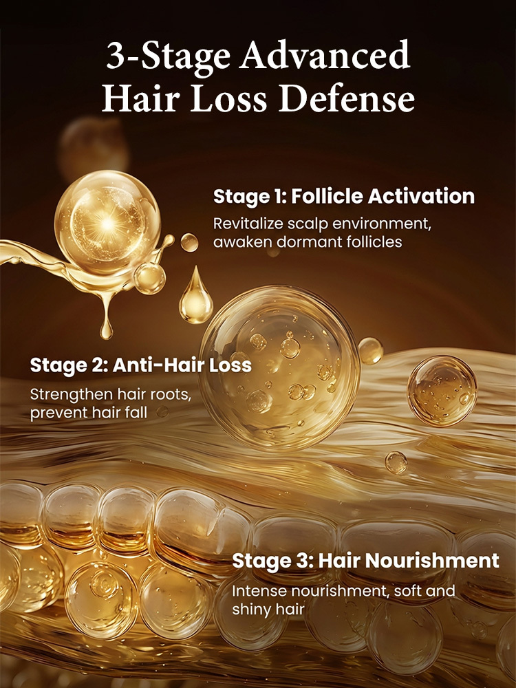 Oil-control and anti-frizz volumizing shampoo