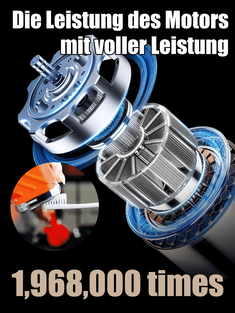 Intelligent digital display double-ring electric shaver