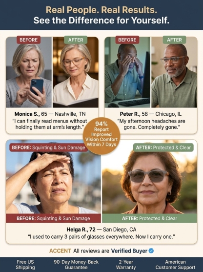 No eye exam needed • Lifetime use • Auto-focus from -10.00D-+10.00D — Multifocal sports glasses