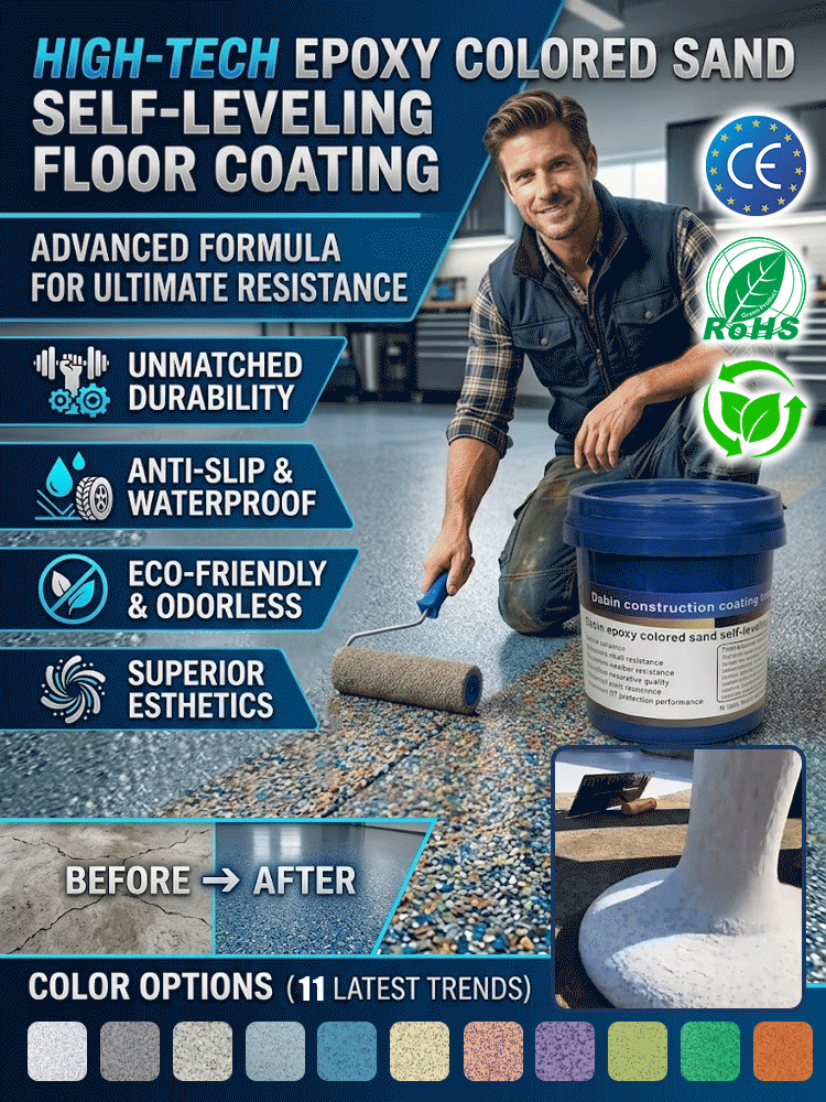 Wear-resistant and anti-slip floor paint