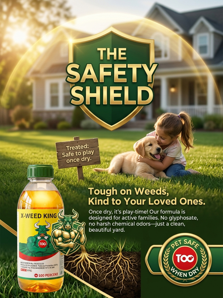 Herbicide and root rot control agent