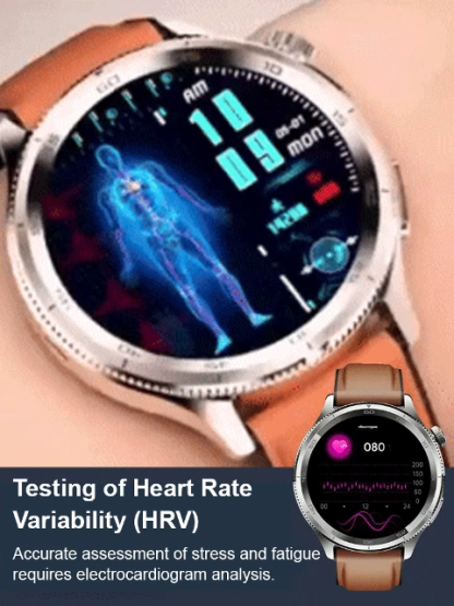 Multifunctional Blood Pressure and Blood Glucose Monitoring Watch